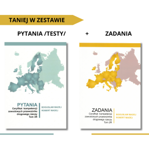 Zestaw 2026 - 2 Tomy - Certyfikat kompetencji zawodowych Zadania i Testy
